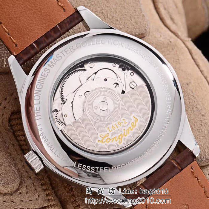 LONGINES浪琴 經典大三針 全自動機械 精品男士腕表 WSS0336